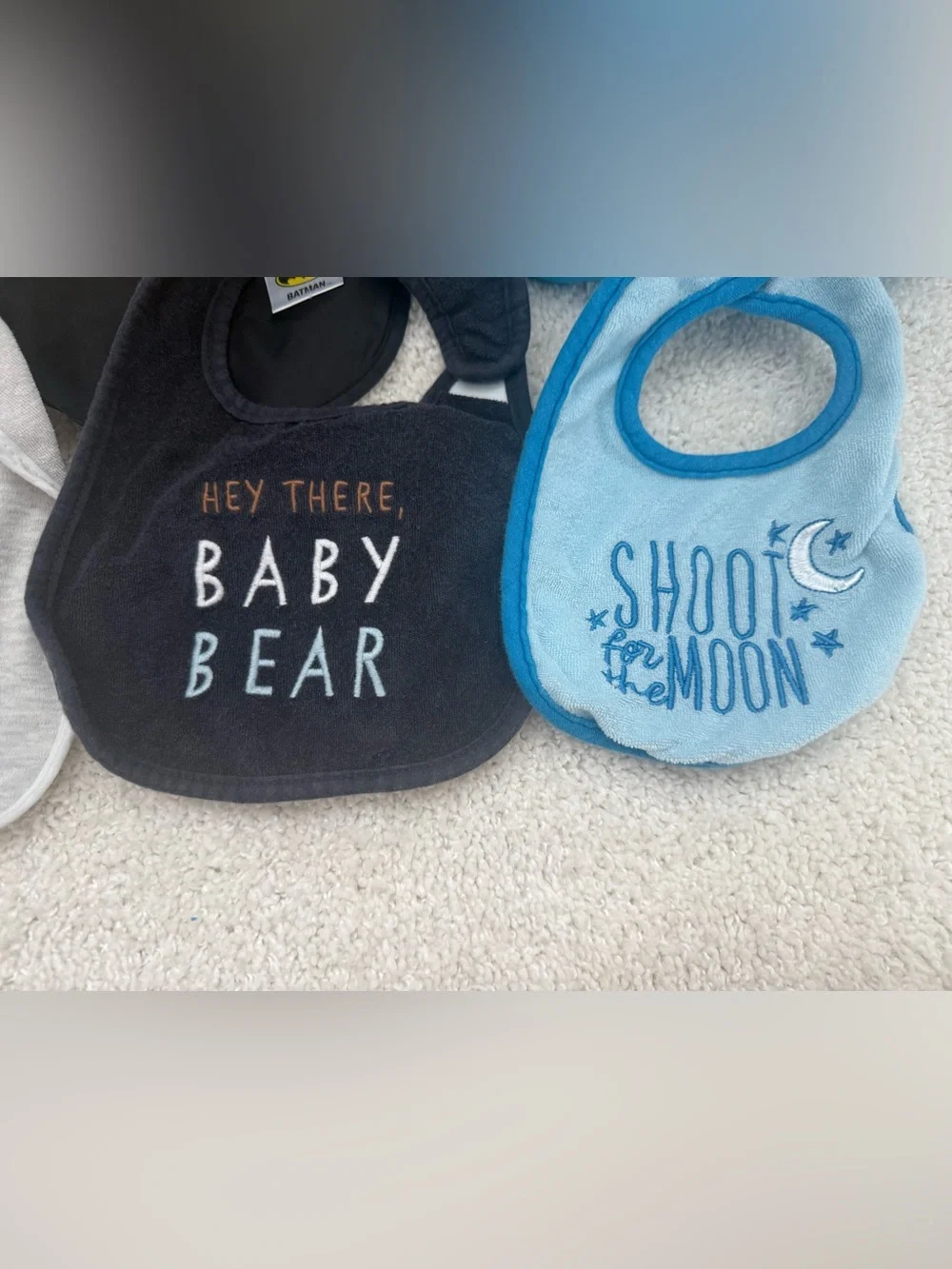 Baby boy bib bundle - bella tunno and other brands